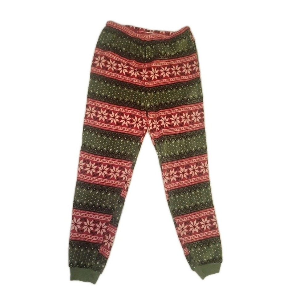 Holiday Time Kids  Christmas Sleep Lounge Pants XL 14/16 Stretch Soft Pull